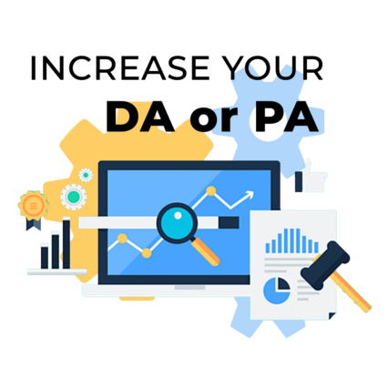 Increase your DA or PA