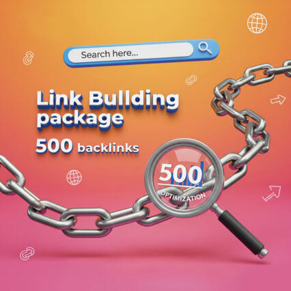 Link Building package 500 backlinks