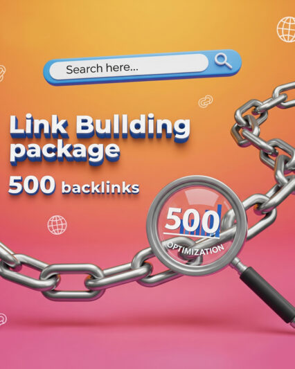 Link Building package 500 backlinks